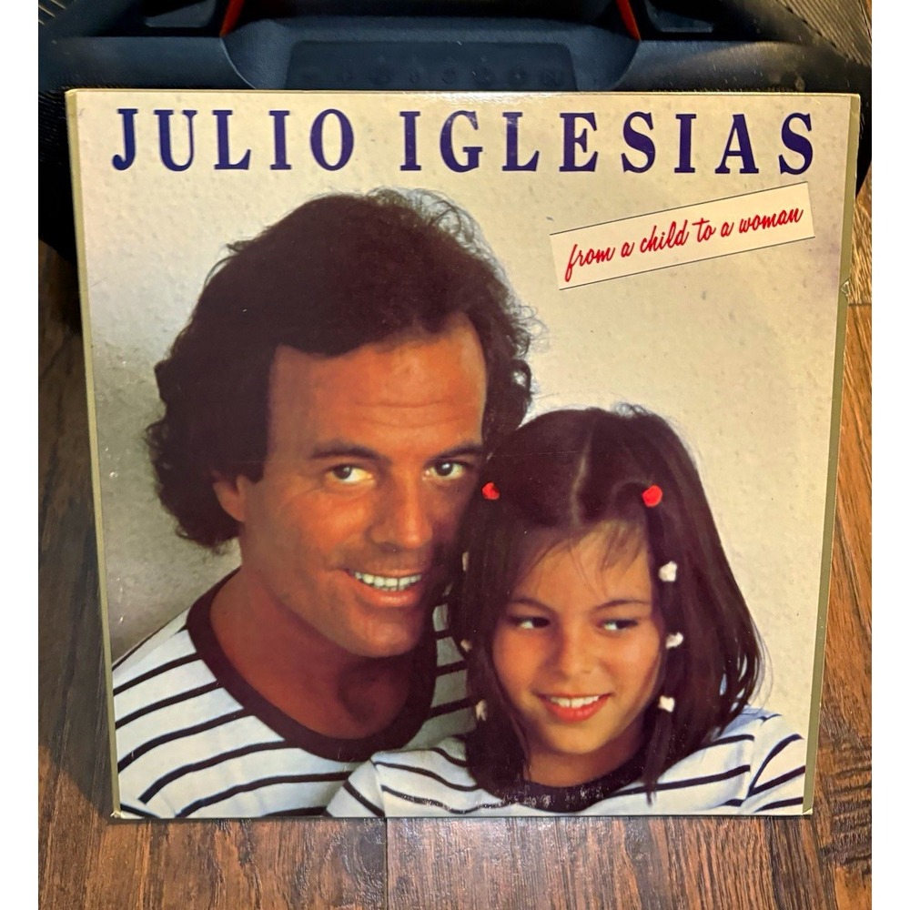 Julio Iglesias From a Child to a Woman 12" Black Vinyl LP Columbia 1981 FC 39569